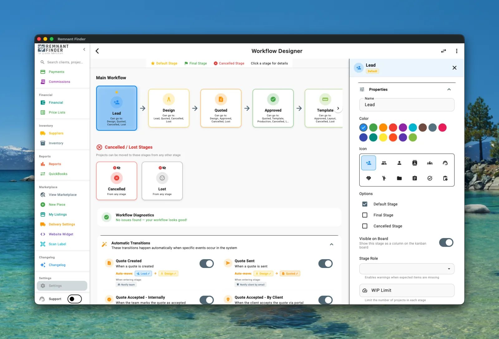 Workflow designer — il tuo kanban
